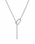 Arc Lariat Necklace