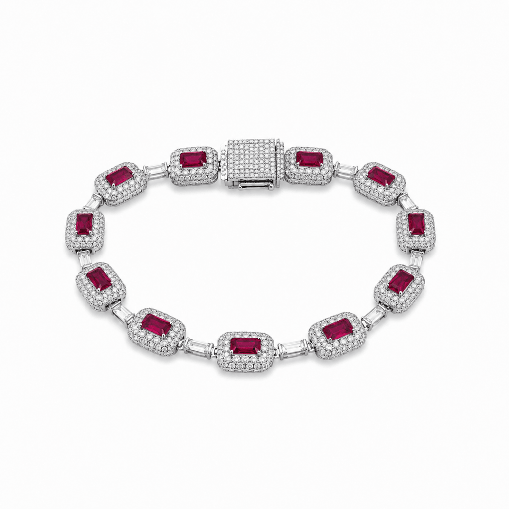 Aurora Link Bracelet | Ruby - ÉCLAT MARBELLA