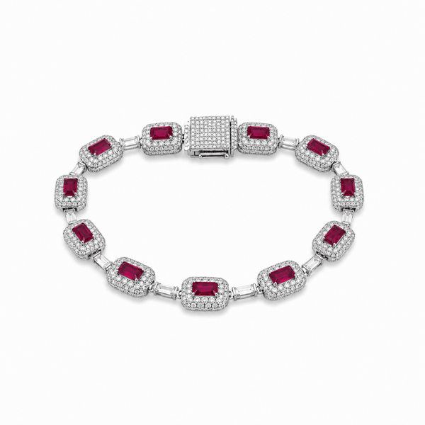 Aurora Link Bracelet | Ruby