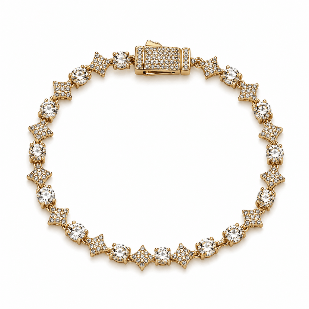 AURUM STAR LINK BRACELET