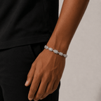 Celeste Tennis Bracelet | Silver - ÉCLAT MARBELLA