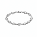 Celeste Tennis Bracelet | Silver