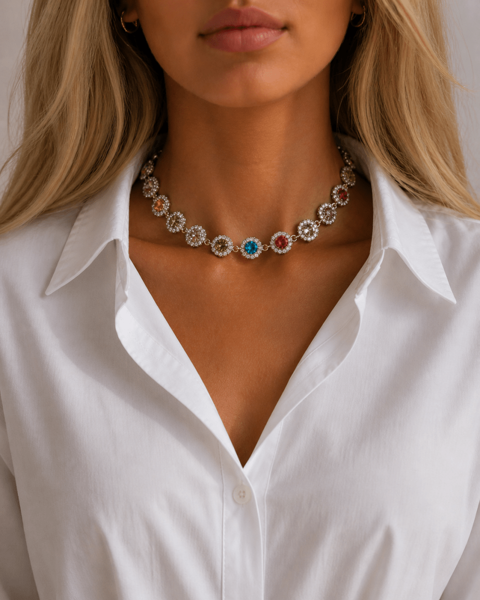 Confetti Stone Necklace