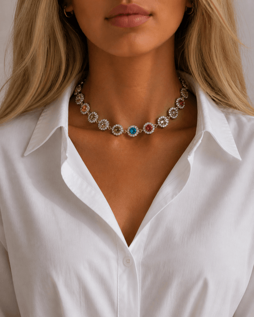 Confetti Stone Necklace