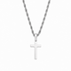 Divinity X Cross Cuban Chain | SILVER