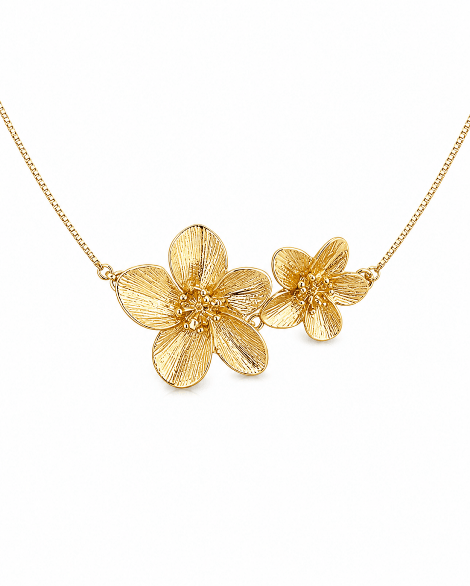 Double Bloom Necklace