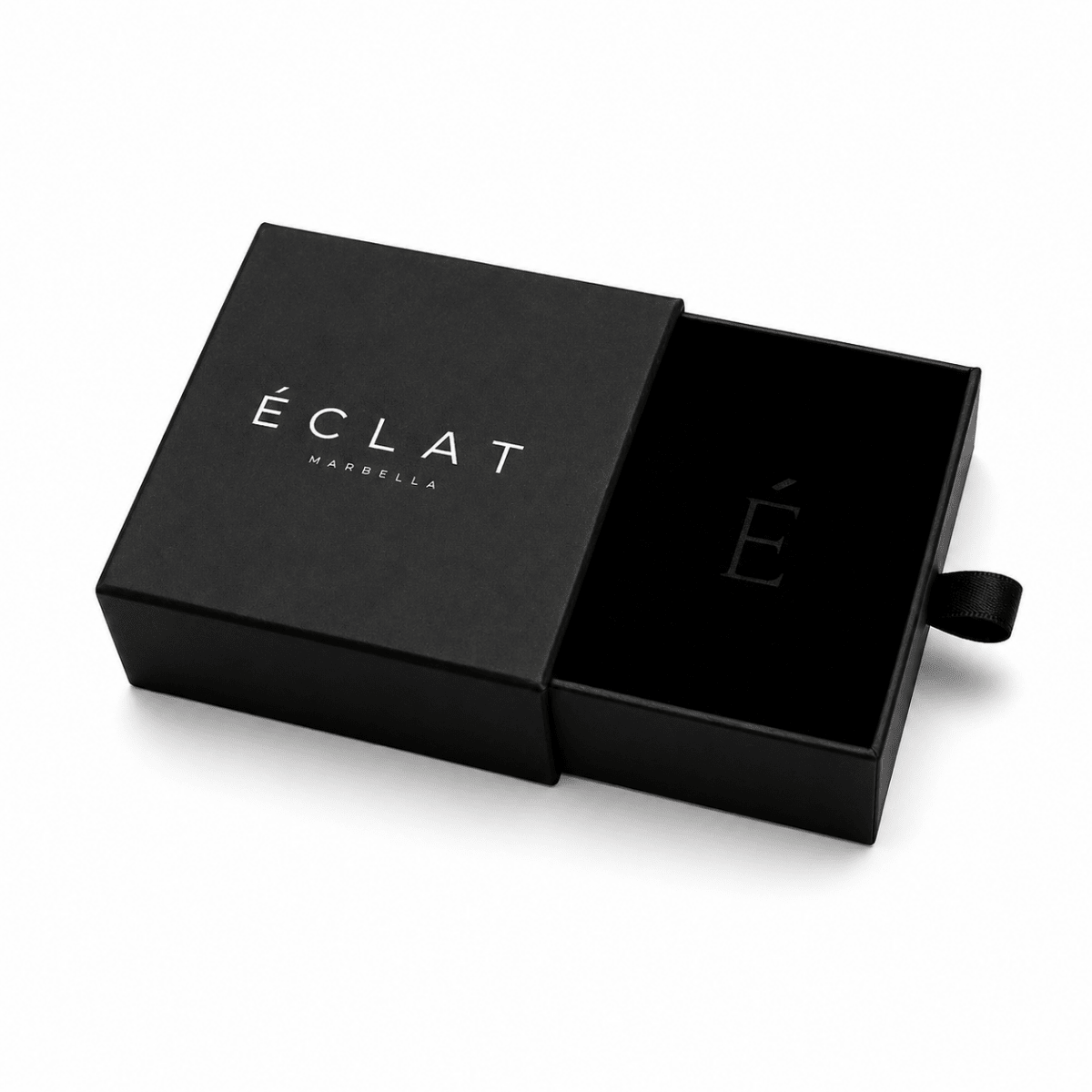 ÉCLAT INITIAL TENNIS NECLACE | SILVER