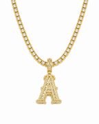 ÉCLAT LETTER CHAIN | GOLD