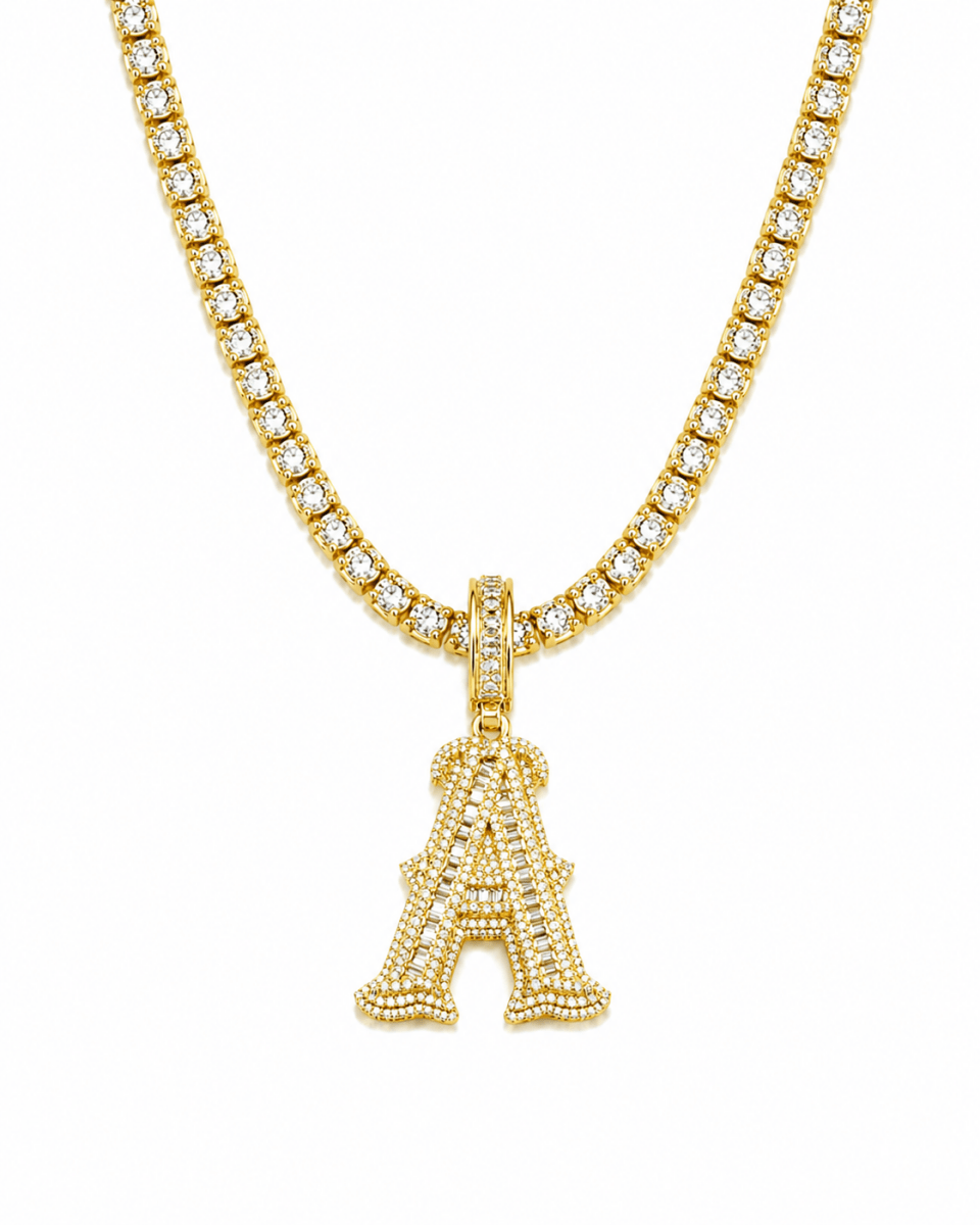 ÉCLAT LETTER CHAIN | GOLD