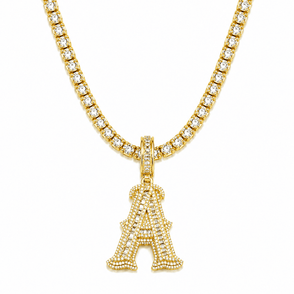 ÉCLAT LETTER CHAIN | GOLD