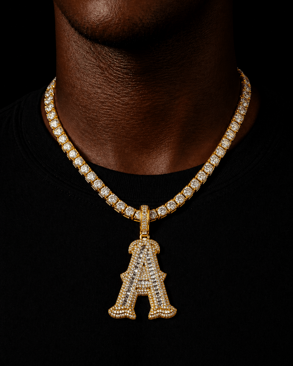 ÉCLAT LETTER CHAIN | GOLD