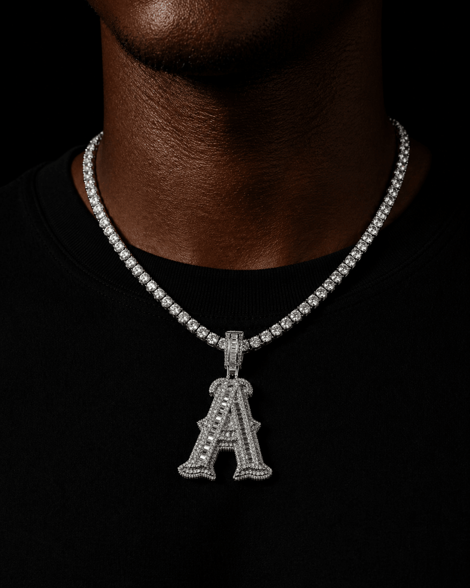 ÉCLAT LETTER CHAIN | SILVER