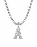 ÉCLAT LETTER CHAIN | SILVER - ÉCLAT MARBELLA