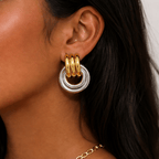 ELARA CONTRAST HOOPS