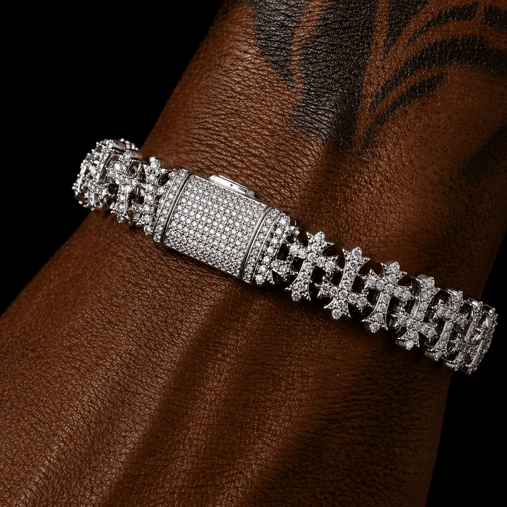 FROST CROSS LINK | SILVER - ÉCLAT MARBELLA