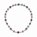 Gemstone Link Necklace