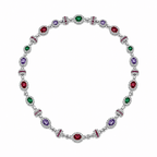 Gemstone Link Necklace