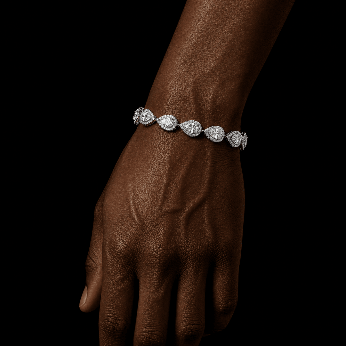 ICED DROP BRACELET