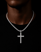 ICED FAITH NAME | SILVER - ÉCLAT MARBELLA