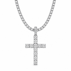 ICED FAITH NAME | SILVER - ÉCLAT MARBELLA