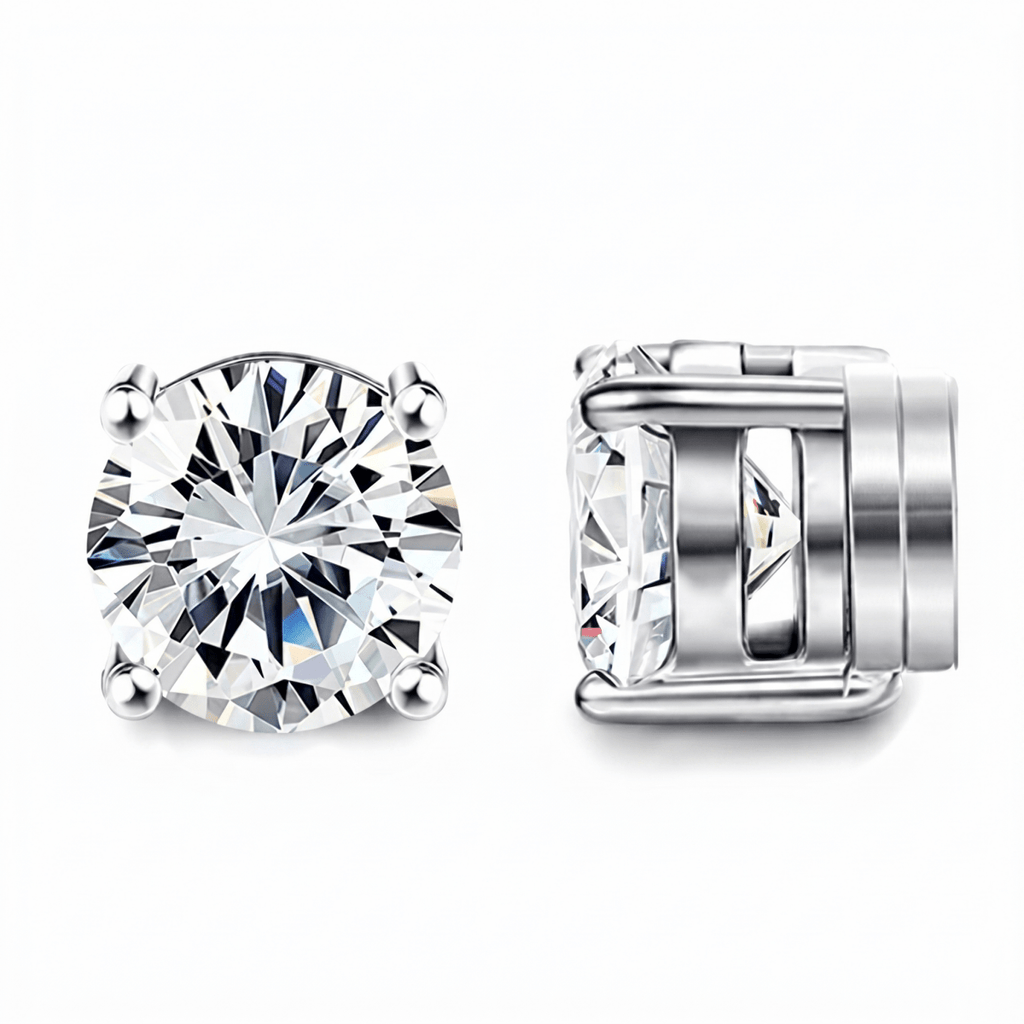 ICED ROUND MAGNETIC STUDS - ÉCLAT MARBELLA
