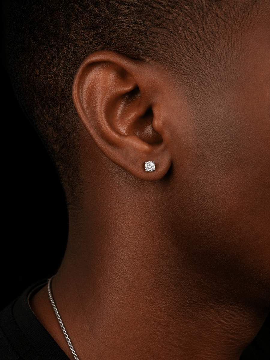 ICED ROUND MAGNETIC STUDS - ÉCLAT MARBELLA
