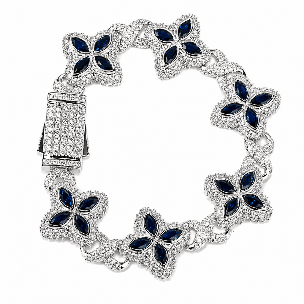 MIDNIGHT ICE FLOW BRACELET