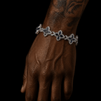 MIDNIGHT ICE FLOW BRACELET