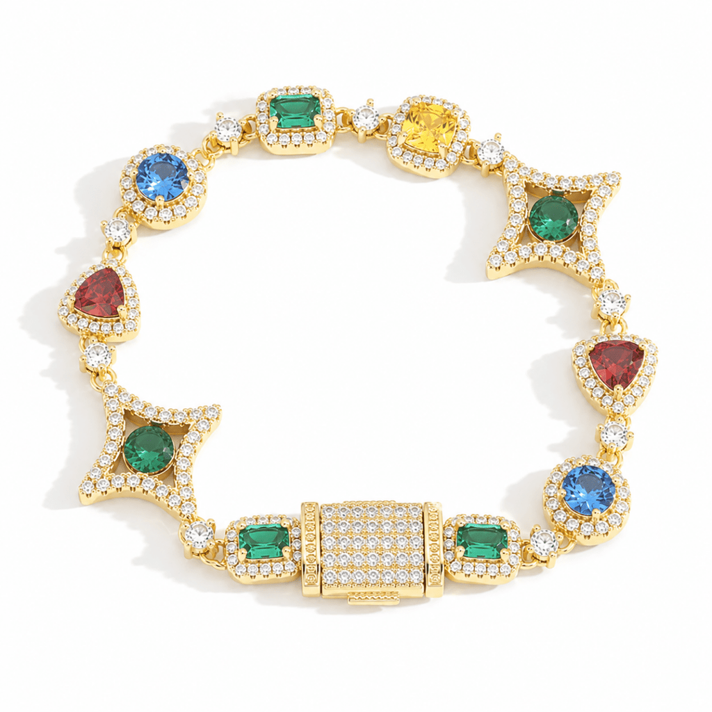 Nova Prism Bracelet | Gold - ÉCLAT MARBELLA