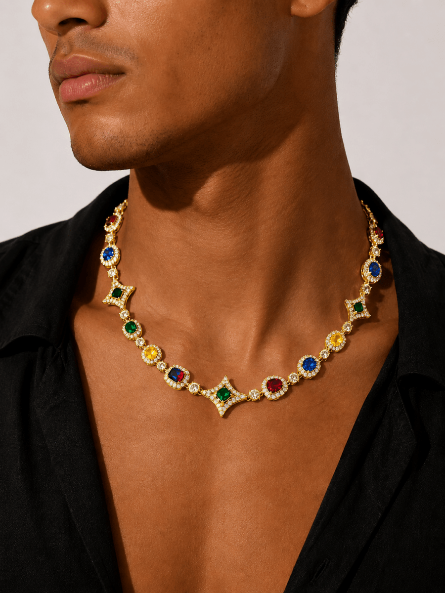 Nova Prism Chain | Gold - ÉCLAT MARBELLA