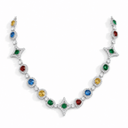 Nova Prism Chain | Silver - ÉCLAT MARBELLA
