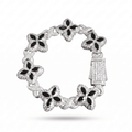OBSIDIAN ICE FLOW BRACELET - ÉCLAT MARBELLA