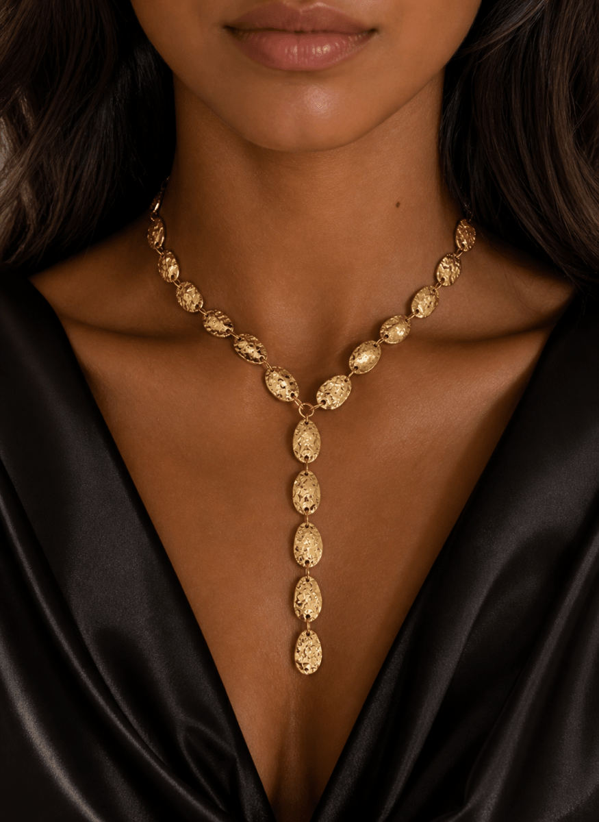 Oro Lariat Necklace