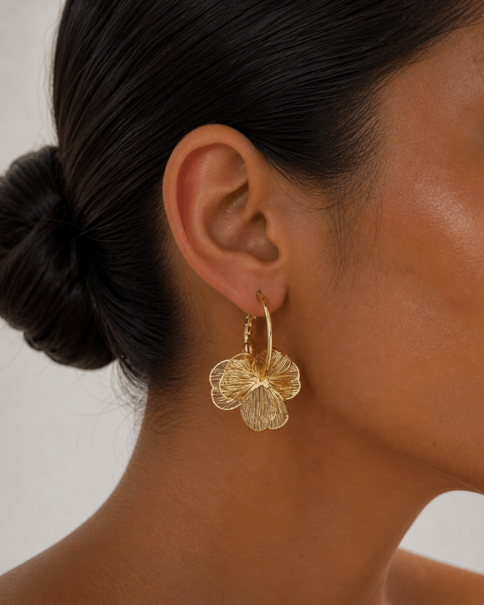 Petal d'Or Earrings
