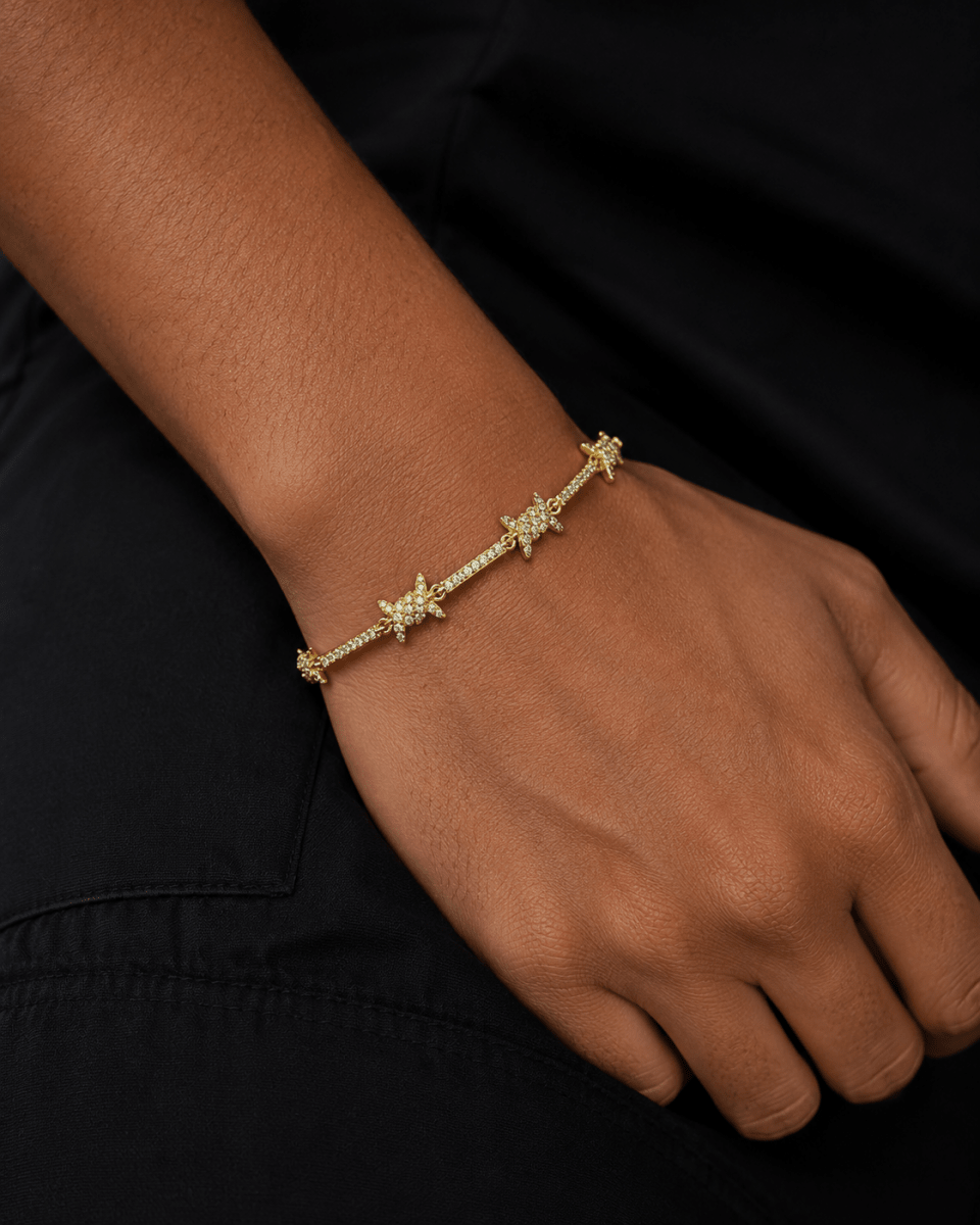 Razor Star Bracelet | Gold - ÉCLAT MARBELLA