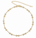 Razor Star Necklace | Gold - ÉCLAT MARBELLA