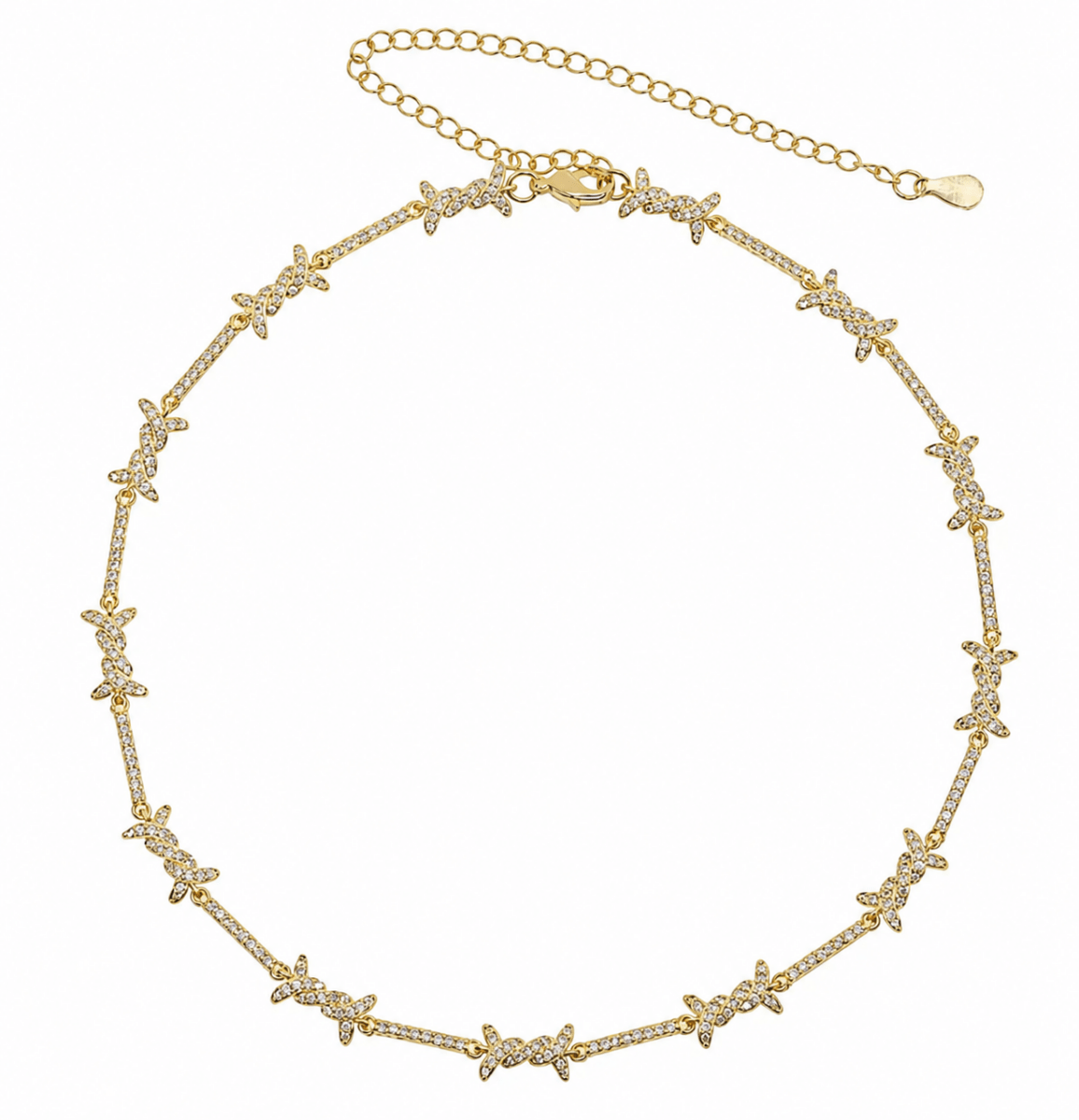 Razor Star Necklace | Gold - ÉCLAT MARBELLA