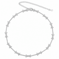 Razor Star Necklace | Silver - ÉCLAT MARBELLA