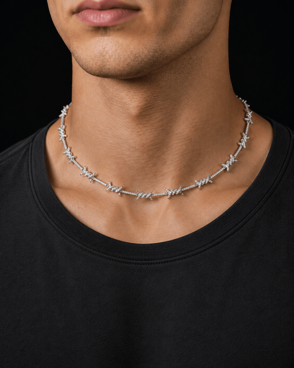 Razor Star Necklace | Silver - ÉCLAT MARBELLA