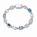 Riviera Link Bracelet | Silver - ÉCLAT MARBELLA