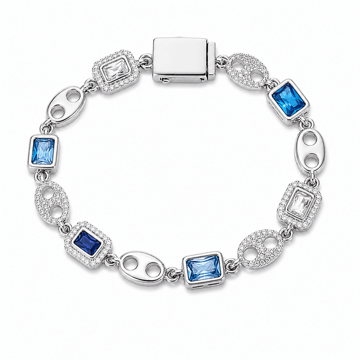 Riviera Link Bracelet | Silver