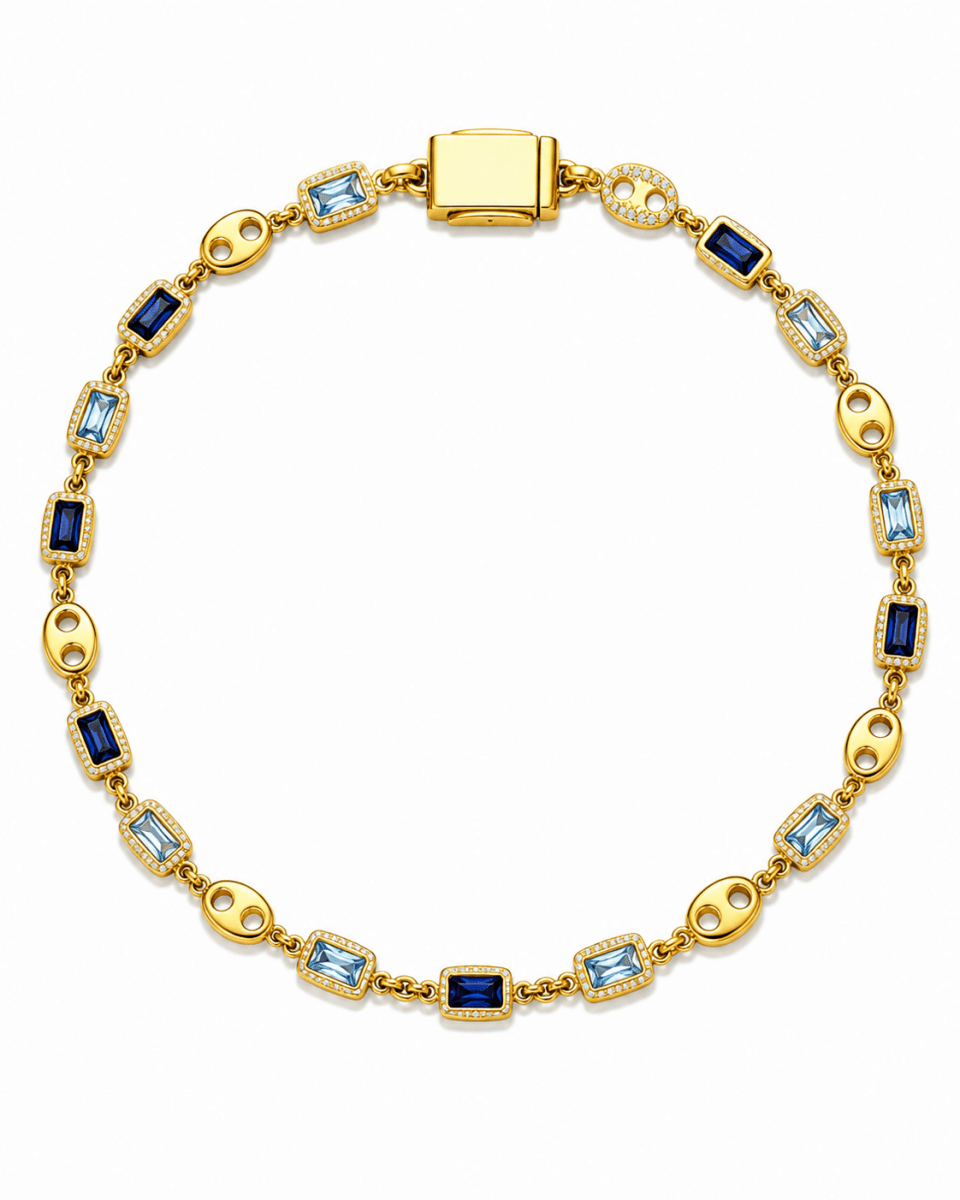 Riviera Link Necklace | Gold