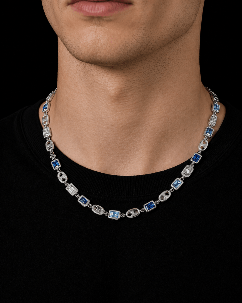 Riviera Link Necklace | Silver