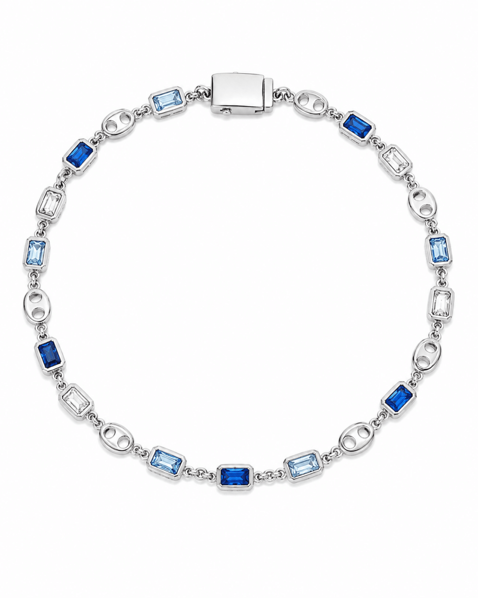 Riviera Link Necklace | Silver