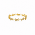 Stacked CZ Bracelet | Gold - ÉCLAT MARBELLA