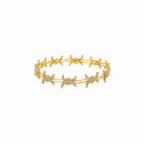 Stacked CZ Bracelet | Gold - ÉCLAT MARBELLA