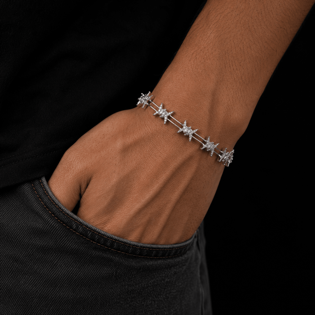 Stacked CZ Bracelet | Silver - ÉCLAT MARBELLA