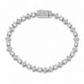 Stardust Tennis Bracelet | Silver