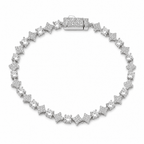 Stardust Tennis Bracelet | Silver