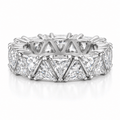 TRINITY ICE BAND RING